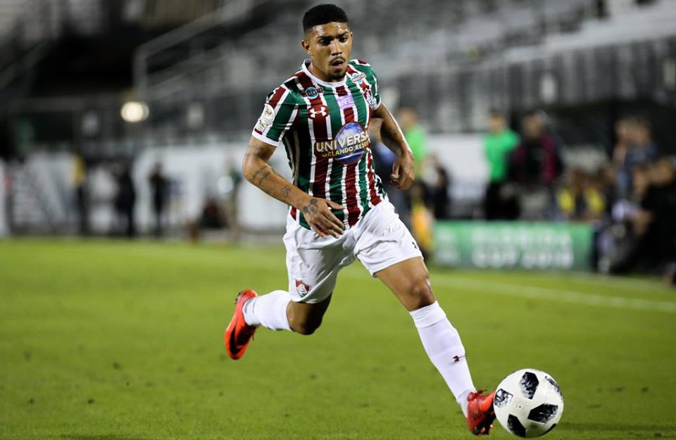 Fluminense encara o Barcelona de Guayaquil nesta segunda (15) / Créditos: Lucas Merçon_FFC. Fluminense encara o Barcelona de Guayaquil nesta segunda (15)